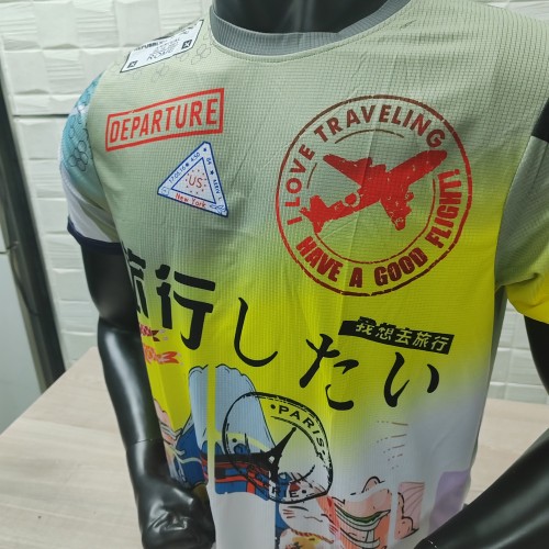 我想去旅行系列 2X運動TEE   I LOVE TRAVELING 